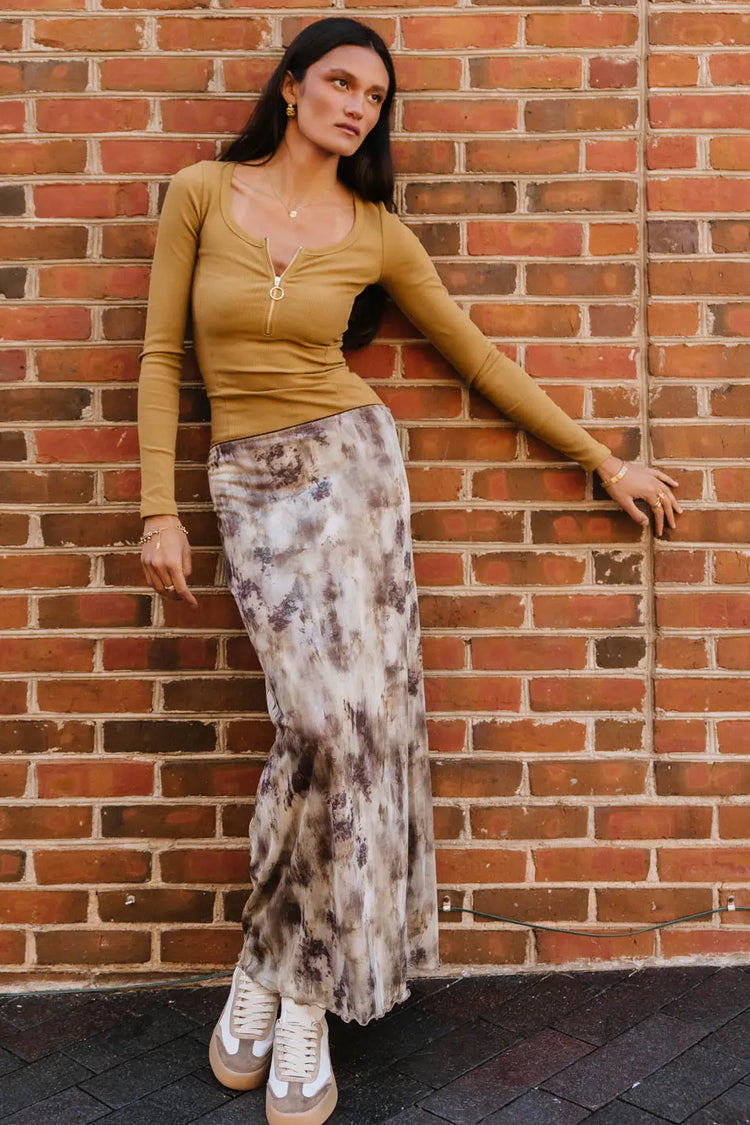 Colorful skirt
