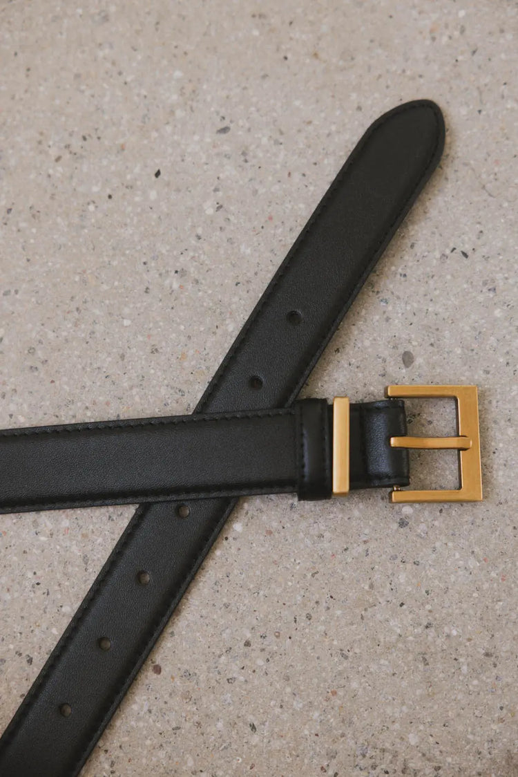 Belt in black