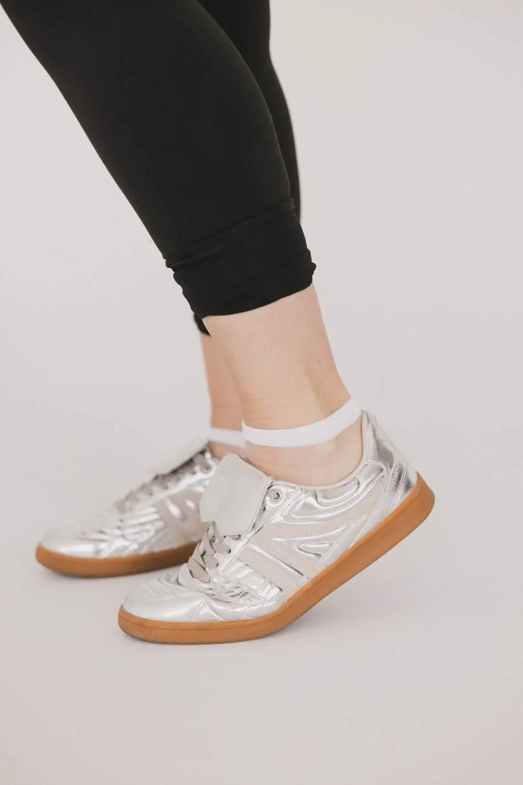 Sheer socks in white
