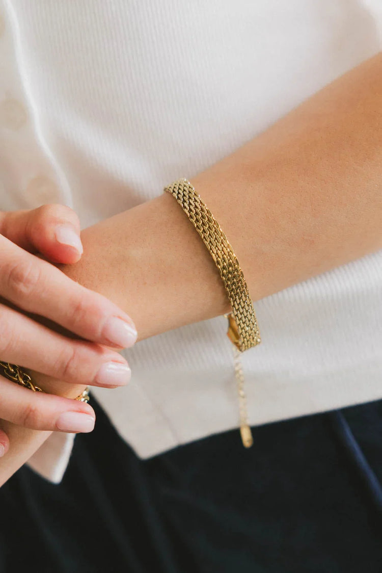 Breaded bracelet