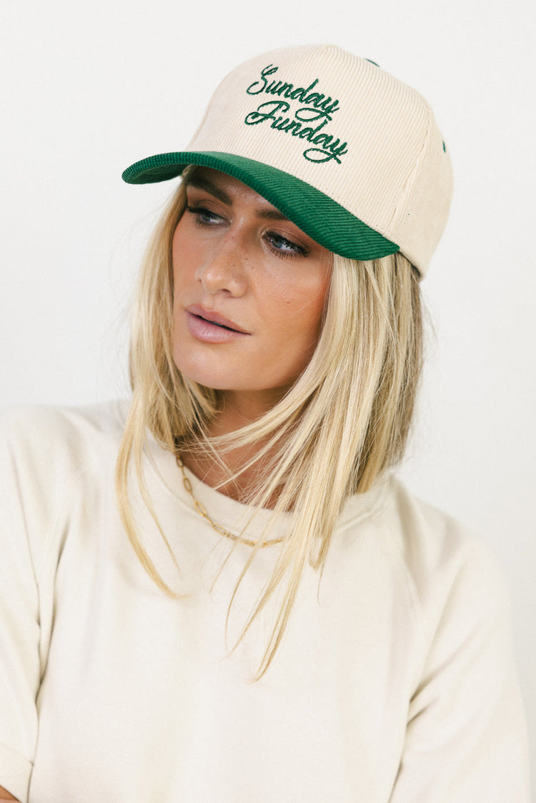 sunday funday baseball cap