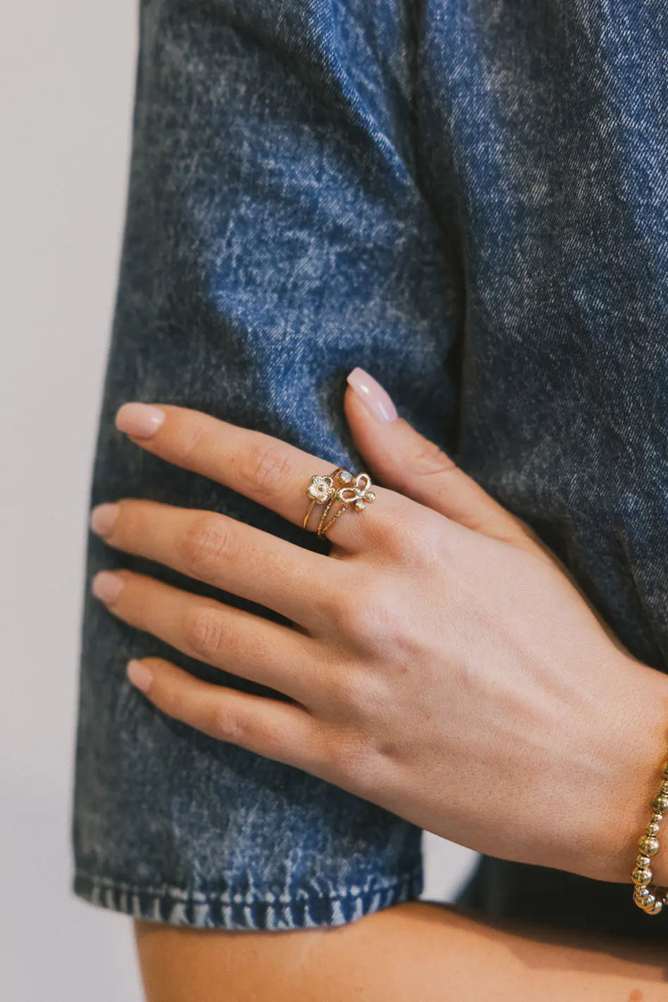 Ring in gold