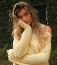 Sweater in yellow