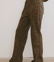 Leopard print pants