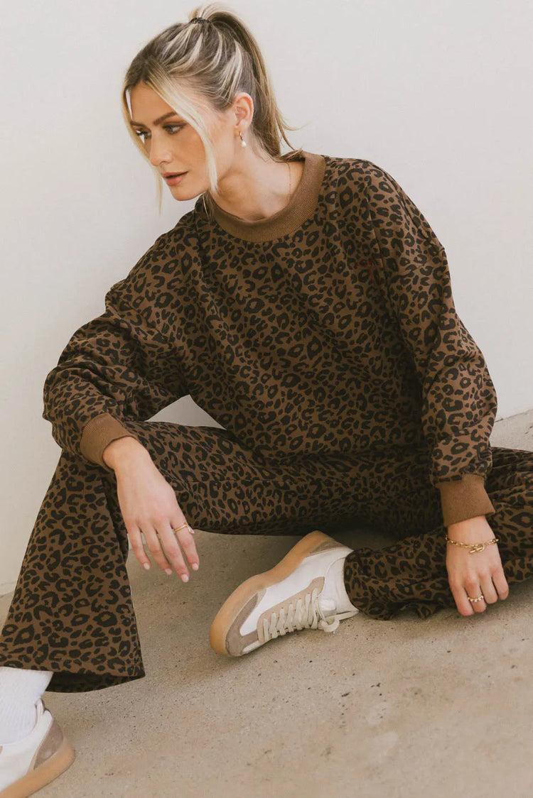 Leopard sweatshirt