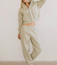 Sweatpants in sage