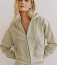 Front zipper hoodie