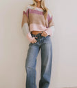 Round neck top in pink