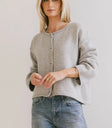 Cardigan in grey