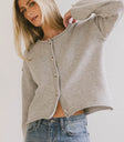 Long sleeves top in grey