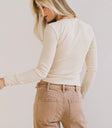 Top in cream