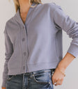 v neck cardigan with buttons