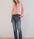 Two hand pockets denim in medium wash