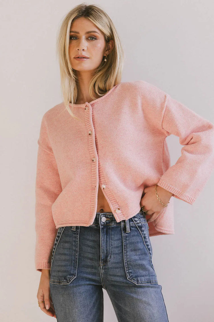 Button up top in pink