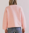 Plain color top in pink