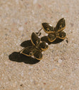 Gold earrings