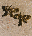 Avelina Beaded Bow Earrings