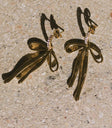 Gold earrings