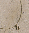 Snake necklace in gold