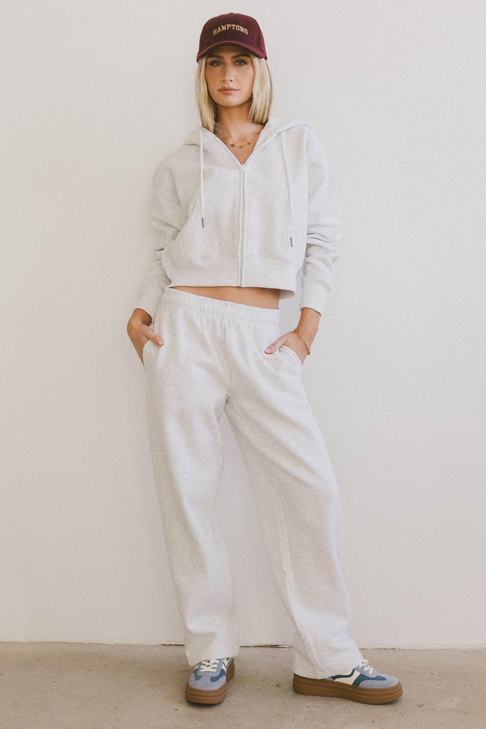 grey sweater set
