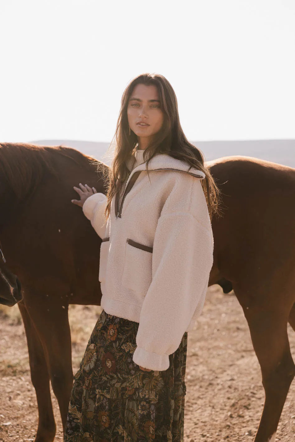 Cream jacket