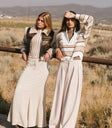 Pants in cream