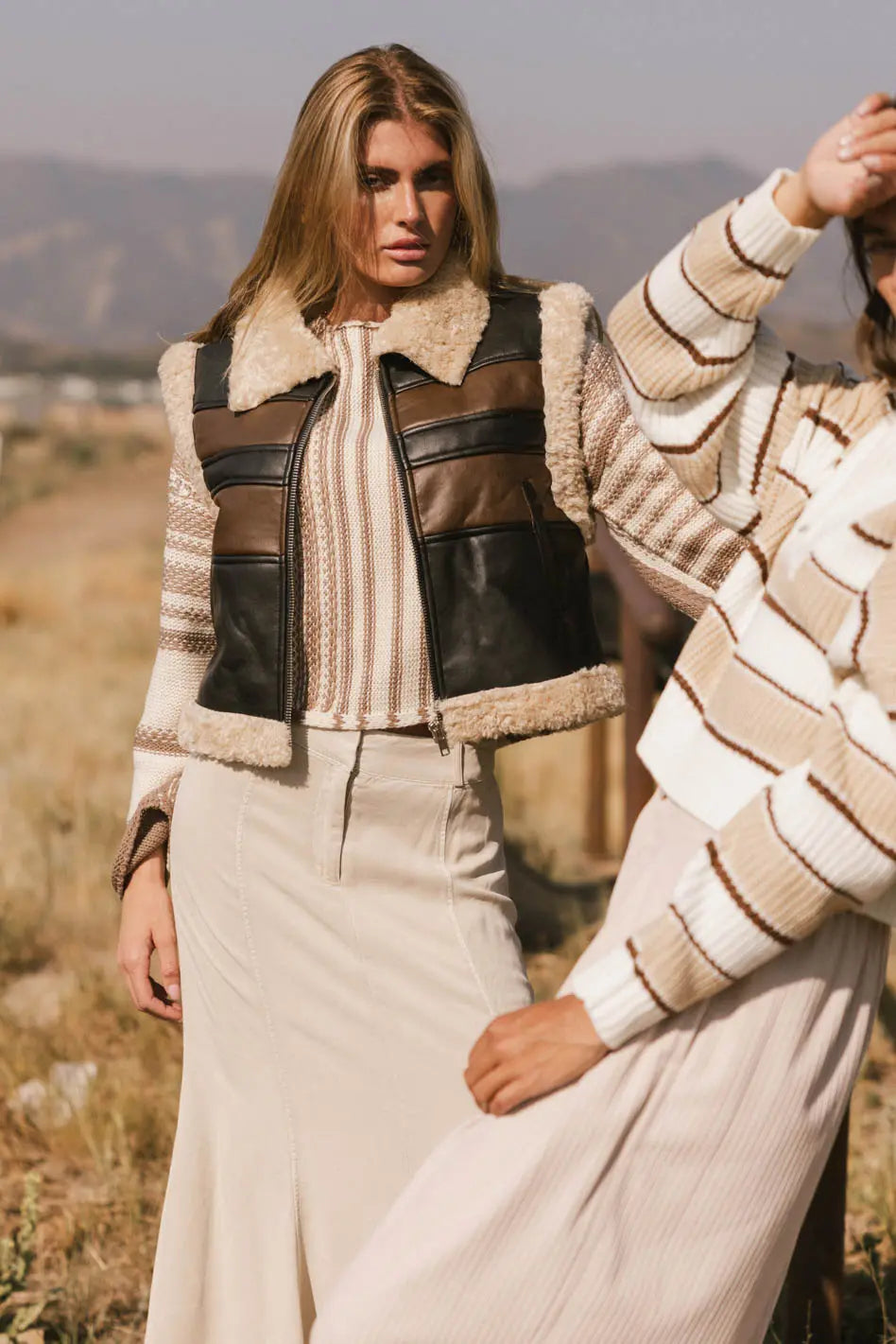 Two color vest