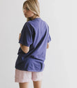 Short sleeves top in blue