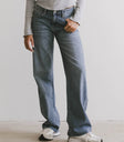 Medium wash denim jeans