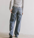 Two back pockets denim jeans
