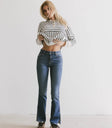 Two hand pockets denim