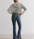 Two back pockets denim