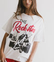 Round neck graphic tee