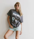 Grey graphic tee