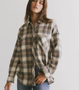 Markus Plaid Flannel Button Up - FINAL SALE