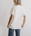Basic top in cream