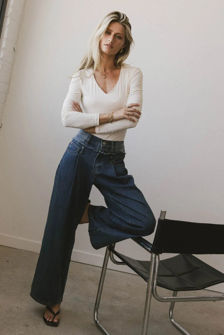 Long sleeves to in cream