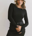 Top in black