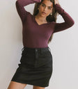 Knit wine top