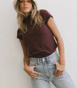 Basic top in wine