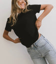 Basic top in black