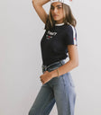 Top in navy