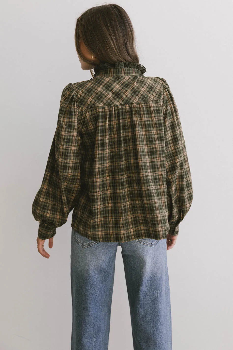 Blouse in multi color