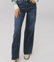 dark wash denim jeans