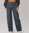 Two hand pockets denim in dark wash