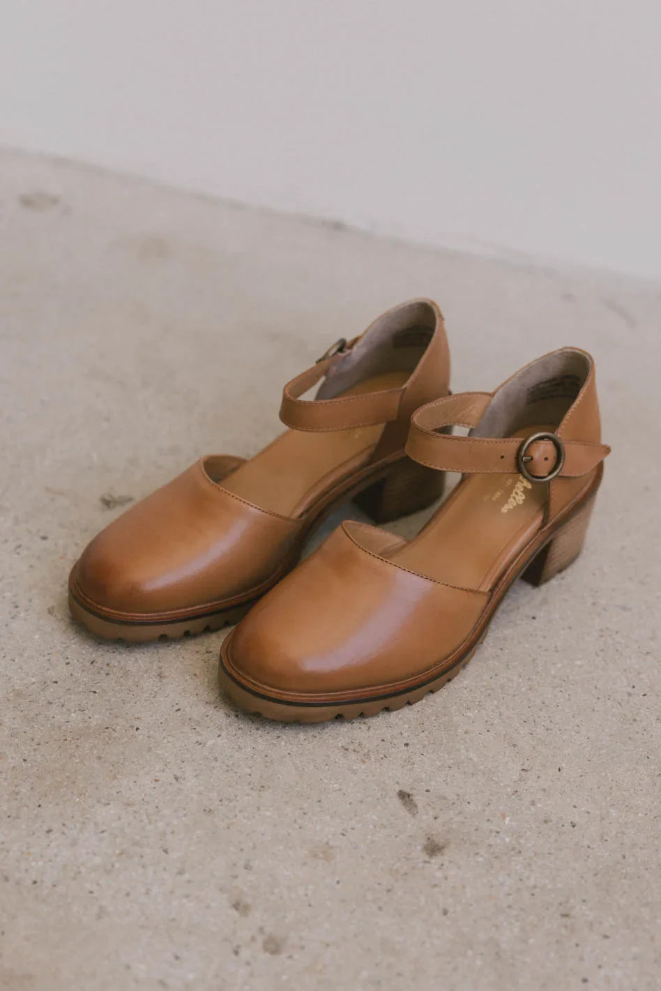 Heels in tan