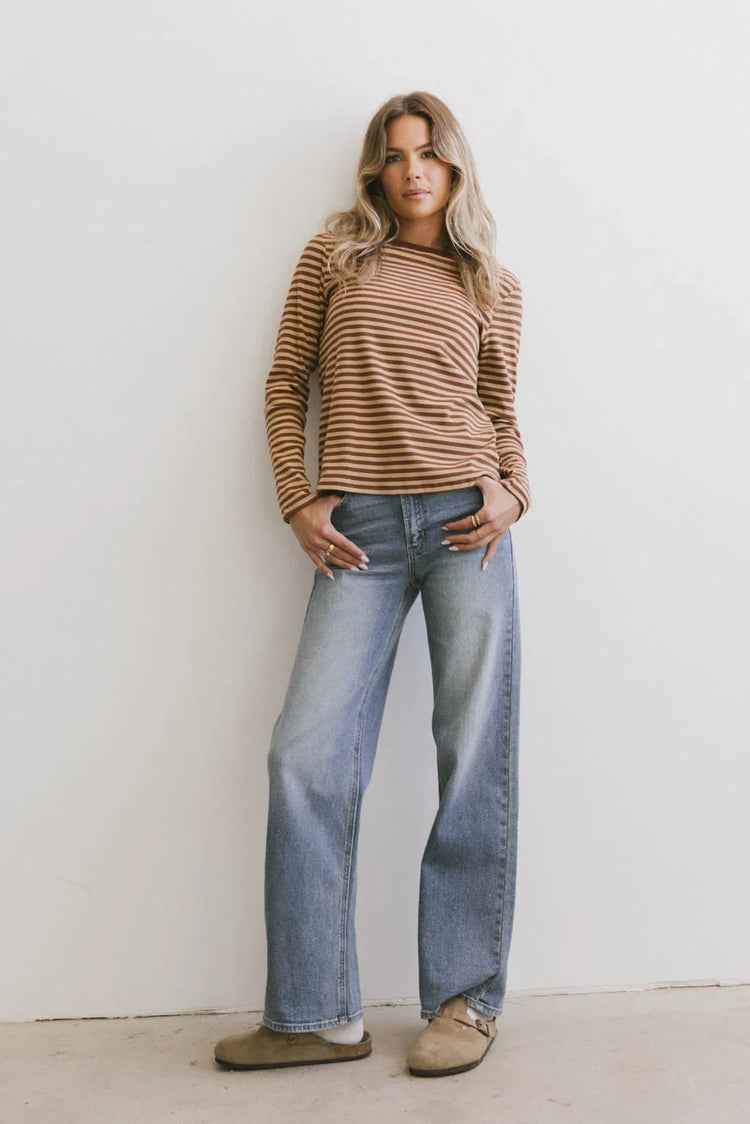 Two hand pockets denim