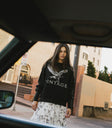 vintage text pullover