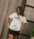 Short sleeves to in cream