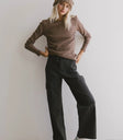 Cargo pants in charcoal